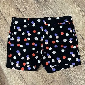 Size 14 Ann Taylor Black Polka Dot Shorts #209